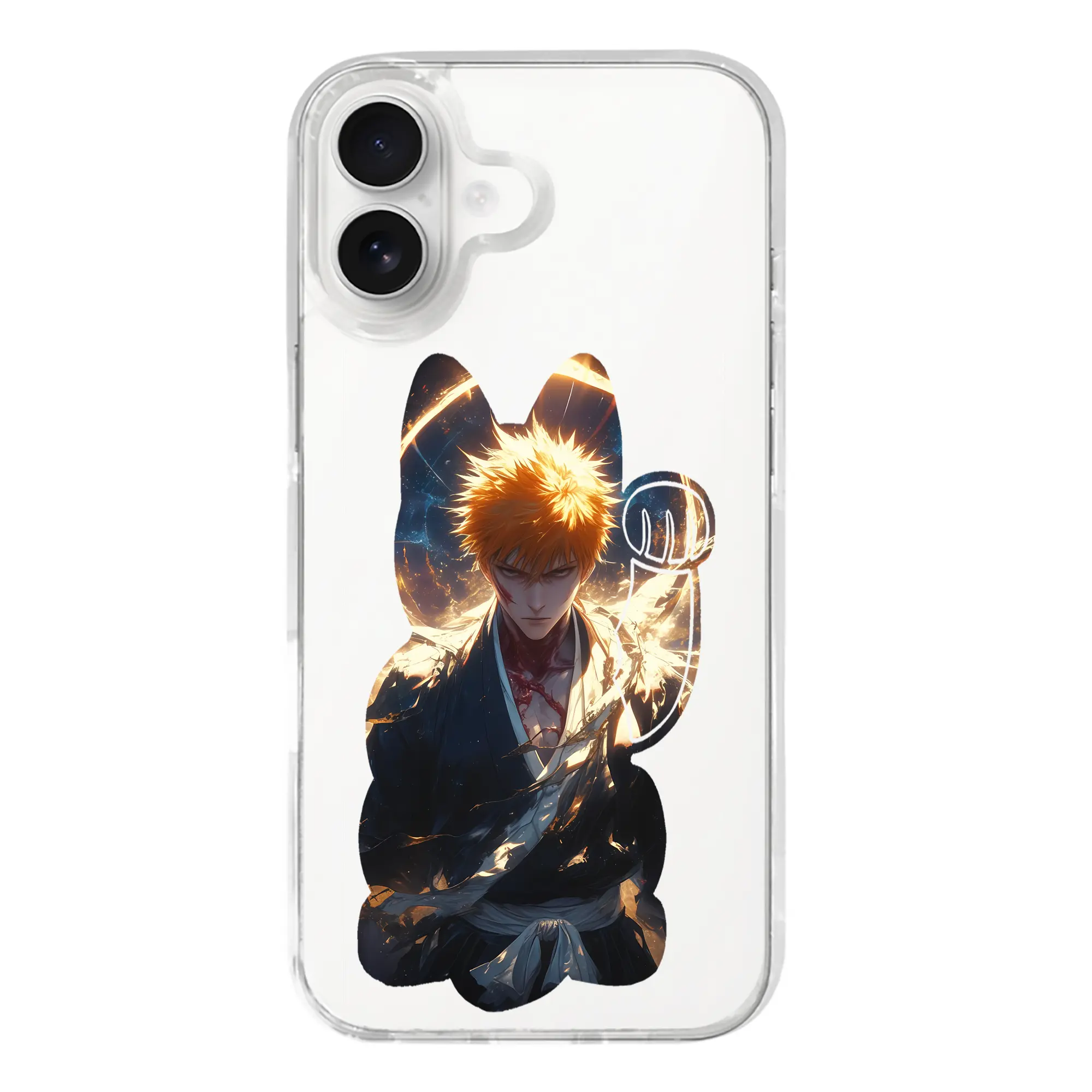 ブリーチ グッズ 黒崎 一護 - iPhone 17シリーズ 透明スマホケース – 薄型・耐衝撃・精密フィット保護カバー